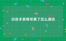 白色手表带发黄了怎么清洗