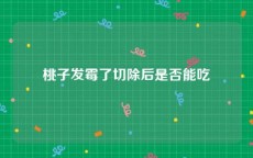 桃子发霉了切除后是否能吃