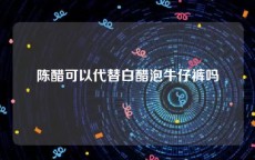 陈醋可以代替白醋泡牛仔裤吗