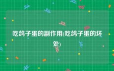 吃鸽子蛋的副作用(吃鸽子蛋的坏处)