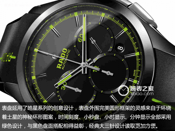 球场上的精灵 雷达皓星系列机械腕表品鉴