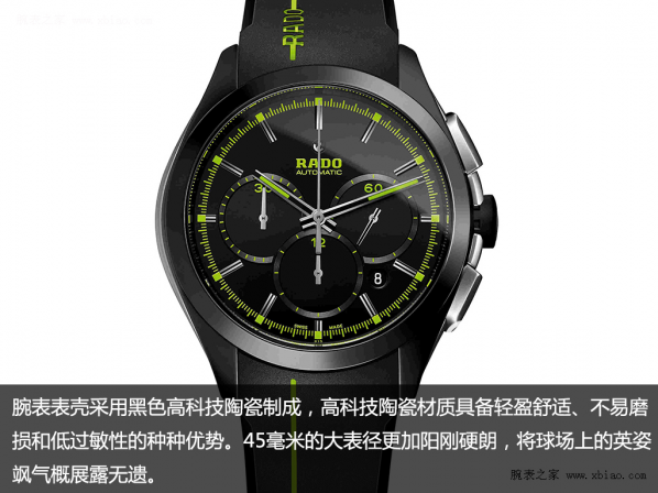 球场上的精灵 雷达皓星系列机械腕表品鉴