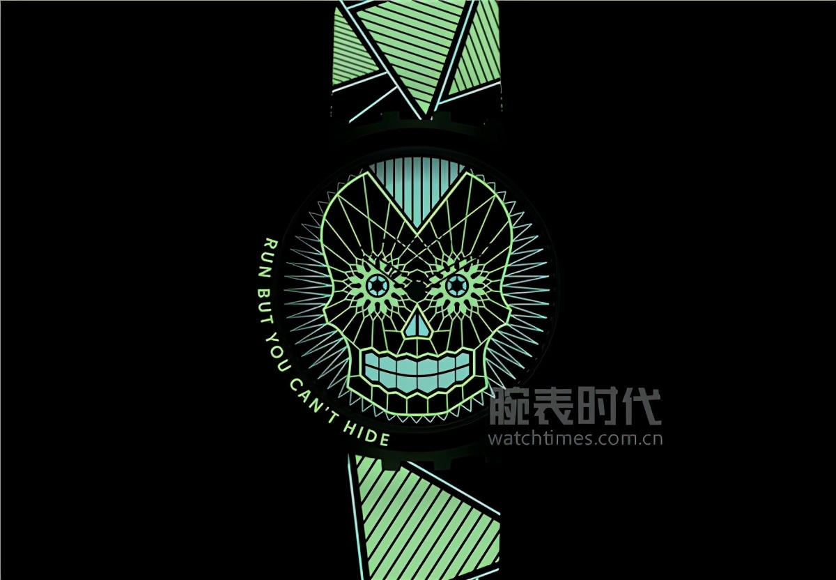 极致昼夜反差,趣味十足的斯沃琪2021万圣节特别版腕表
