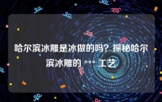 哈尔滨冰雕是冰做的吗？探秘哈尔滨冰雕的 *** 工艺