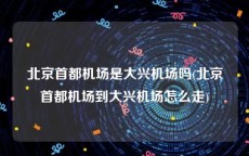 北京首都机场是大兴机场吗(北京首都机场到大兴机场怎么走)
