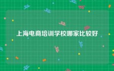 上海电商培训学校哪家比较好