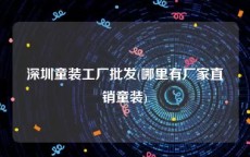 深圳童装工厂批发(哪里有厂家直销童装)
