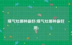 煤气灶哪种最好(煤气灶哪种最好用)