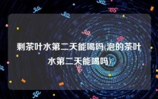 剩茶叶水第二天能喝吗(泡的茶叶水第二天能喝吗)