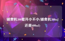 辅食机300毫升小不小(辅食机300ml还是600ml)