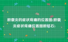 胆囊炎的症状疼痛的位置图(胆囊炎症状疼痛位置图胆结石)