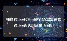 辅食锅16cm和18cm哪个好(宝宝辅食锅18cm的实用还是16cm的)