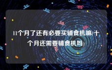 11个月了还有必要买辅食机嘛(十个月还需要辅食机吗)