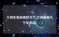 兰州车务段有好几个(兰州局有几个车务段)