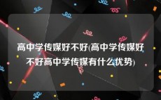 高中学传媒好不好(高中学传媒好不好高中学传媒有什么优势)