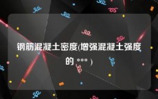 钢筋混凝土密度(增强混凝土强度的 *** )