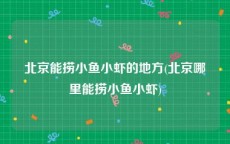 北京能捞小鱼小虾的地方(北京哪里能捞小鱼小虾)