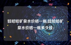 娃哈哈矿泉水价格一瓶(娃哈哈矿泉水价格一瓶多少钱)