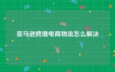 亚马逊跨境电商物流怎么解决