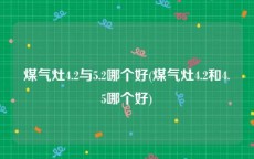 煤气灶4.2与5.2哪个好(煤气灶4.2和4.5哪个好)