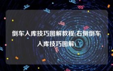 倒车入库技巧图解教程(右侧倒车入库技巧图解)