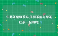 牛蒡茶是绿茶吗(牛蒡茶能与绿茶红茶一起喝吗)