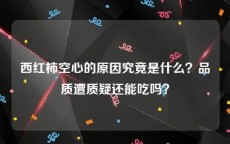 西红柿空心的原因究竟是什么？品质遭质疑还能吃吗？