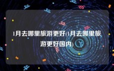 1月去哪里旅游更好(1月去哪里旅游更好国内)