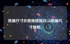 地漏尺寸价格规格图片(50地漏尺寸规格)