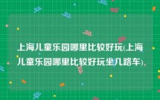 上海儿童乐园哪里比较好玩(上海儿童乐园哪里比较好玩坐几路车)