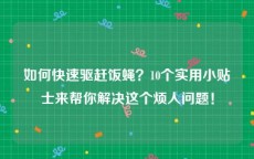 如何快速驱赶饭蝇？10个实用小贴士来帮你解决这个烦人问题！