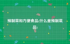 预制菜和方便食品(什么是预制菜品)