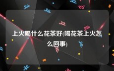 上火喝什么花茶好(喝花茶上火怎么回事)