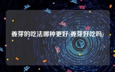 姜芽的吃法哪种更好(姜芽好吃吗)