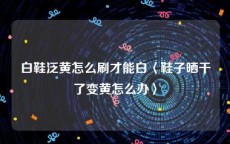 白鞋泛黄怎么刷才能白〈鞋子晒干了变黄怎么办〉