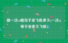 做一次ct相当于坐飞机多久(一次ct等于坐多久飞机)