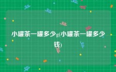小罐茶一罐多少g(小罐茶一罐多少钱)