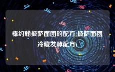 棒约翰披萨面团的配方(披萨面团冷藏发酵配方)