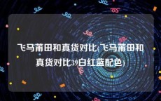 飞马莆田和真货对比(飞马莆田和真货对比39白红蓝配色)