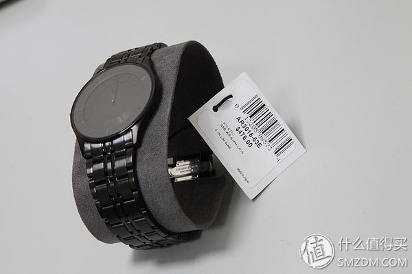 黑 · 轻 · 薄：CITIZEN 西铁城 AR3015-53E 光动能腕表