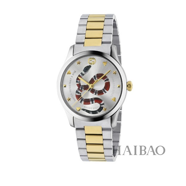 古驰 (Gucci) 腕表首饰特别呈递甄选精品，献礼父亲节！