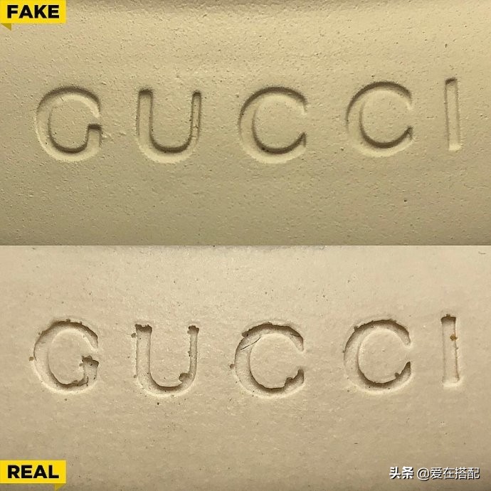 gucci老爹鞋真假对比图2019 古奇老爹鞋正品和仿品的区别