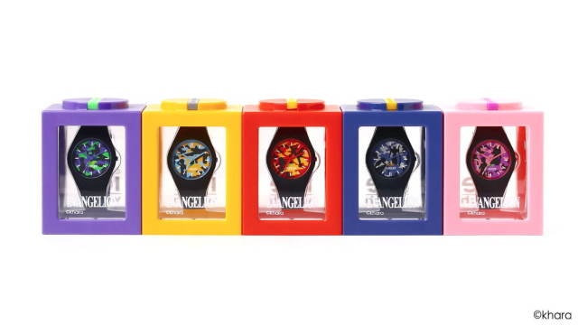 ICE-WATCH ×《新世纪福音战士》联名手表 五色展开