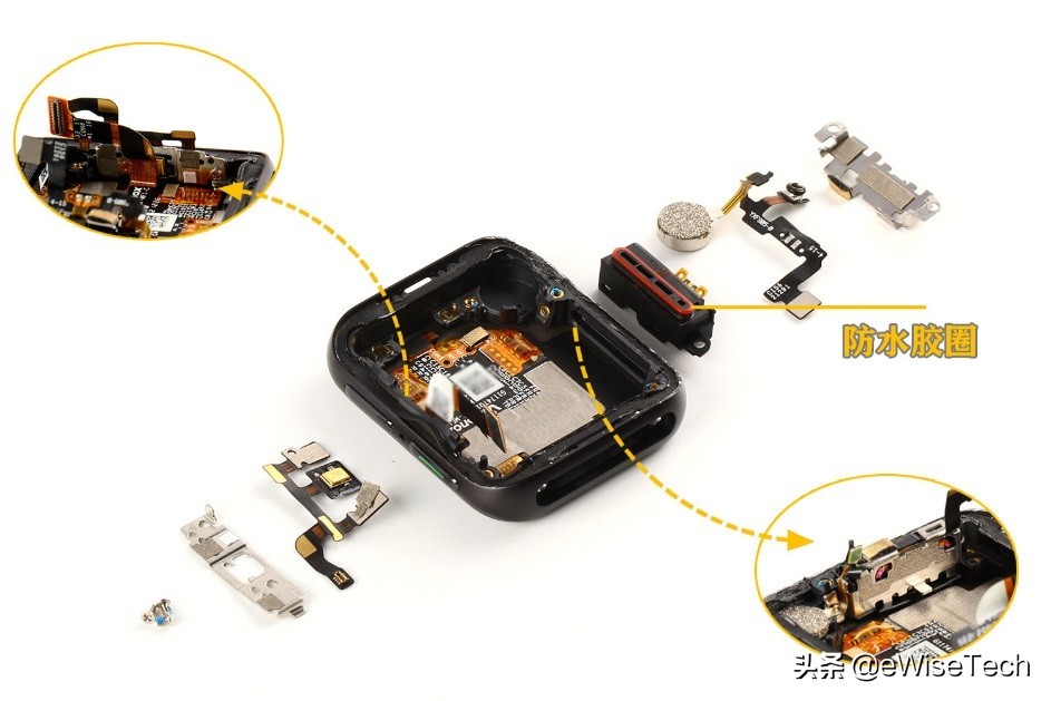 OPPO Watch2拆解:器件不多,细节倒是做得不错