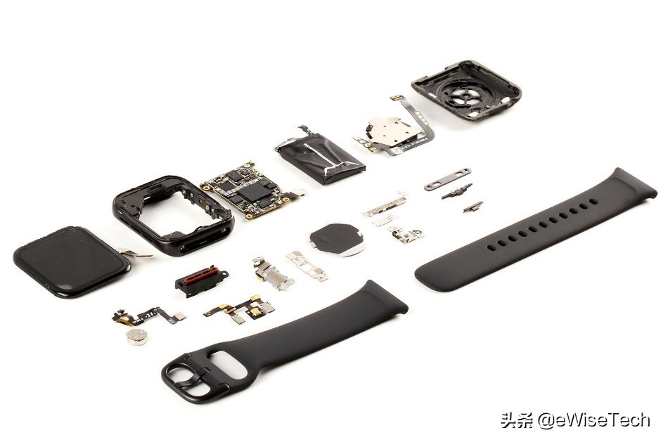 OPPO Watch2拆解:器件不多,细节倒是做得不错