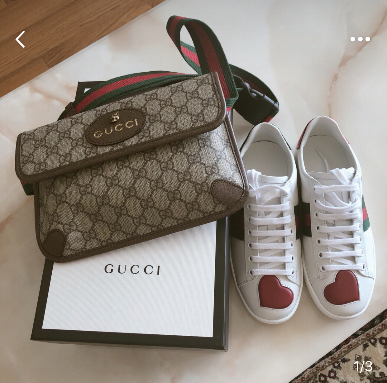 二手闲置奢侈品也有假,3招教你辨别Gucci虎头腰包真伪