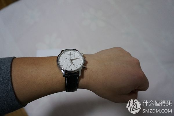 赌上人品 双12收获：TISSOT 天梭 T063.617.16.037.00 石英表